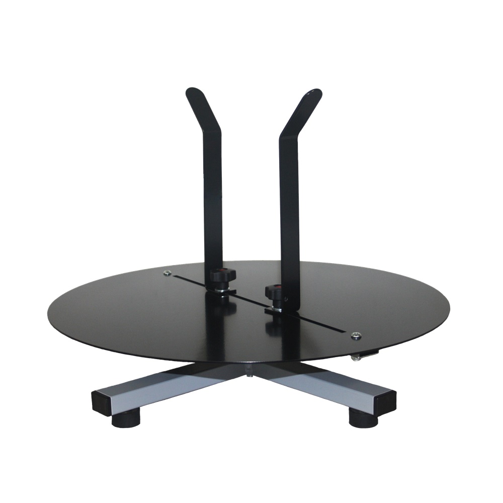 Svolgitore compatto matasse e bobine Ø450 mm con doppie staffe per installazioni elettriche rapide e sicure