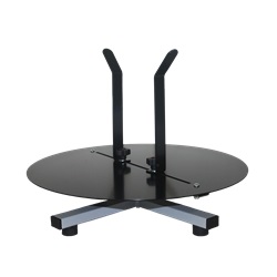 Svolgitore compatto matasse e bobine Ø450 mm con doppie staffe per installazioni elettriche rapide e sicure