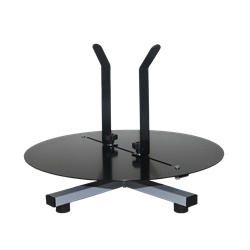 Svolgitore compatto matasse e bobine Ø450 mm con doppie staffe per installazioni elettriche rapide e sicure