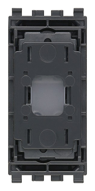 Meccanismo pulsante 1P NO 10A 250V assiale Flat/Tondo illuminabile per comandi elettrici