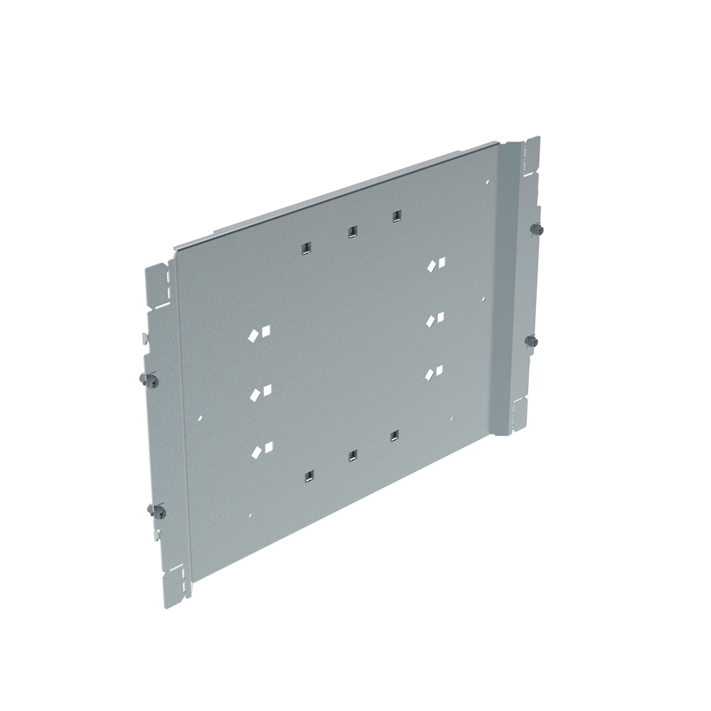 Piastra metallica fissa M1600 600mm installazione quadri elettrici ventilata resistente