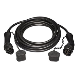 Cavo ricarica monofase T2-T2 7m 32A per veicoli elettrici uso domestico e pubblico