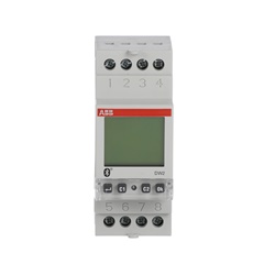 Interruttore orario digitale DW2 2 canali programmazione settimanale controllo impianti elettrici