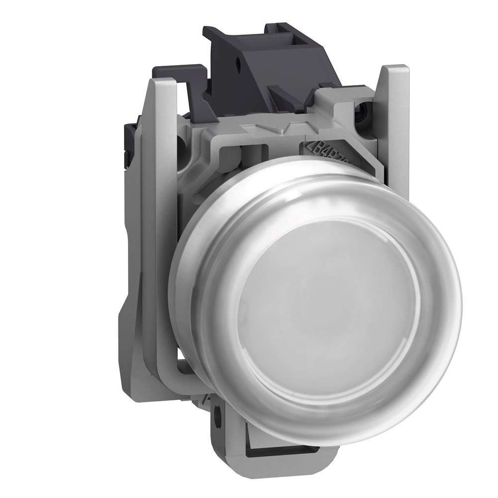 Pulsante bianco con cappuccio ATEX