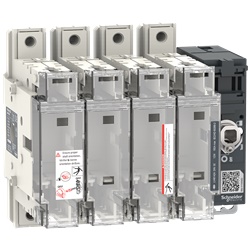 Interruttore-sezionatore fusibili 4 poli 160A FuPact GSD160 per impianti industriali e infrastrutture
