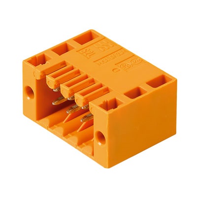 Connettore circuito stampato 38 poli 3,50 mm angolo 90° per applicazioni elettriche ad alte prestazioni