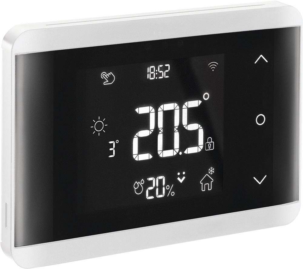 Cronotermostato WiFi TH/700 WH da incasso con display LED e controllo remoto smartphone