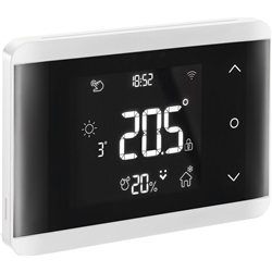 Cronotermostato WiFi TH/700 WH da incasso con display LED e controllo remoto smartphone