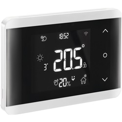 Cronotermostato WiFi TH/700 WH da incasso con display LED e controllo remoto smartphone