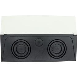 Interruttore generale P3 3 poli 100A IP65 con maniglia rotativa e blocco per uso industriale
