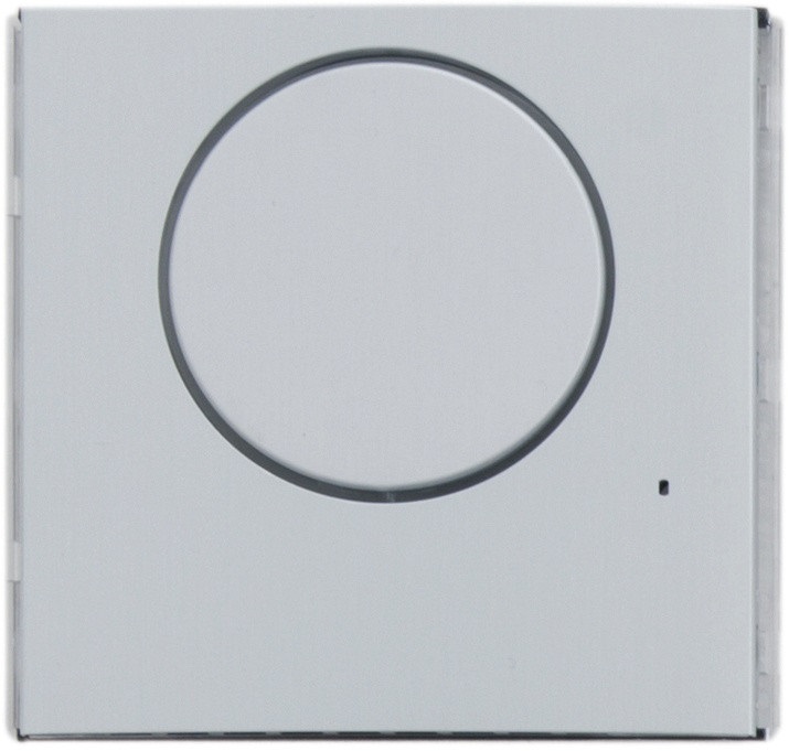 Placca frontale audio lite cieco policarbonato IK07 per modulo citofonico installazioni elettriche residenziali e commerciali