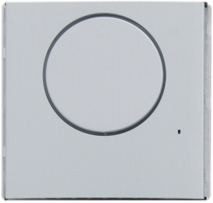 Placca frontale audio lite cieco policarbonato IK07 per modulo citofonico installazioni elettriche residenziali e commerciali