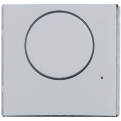 Placca frontale audio lite cieco policarbonato IK07 per modulo citofonico installazioni elettriche residenziali e commerciali