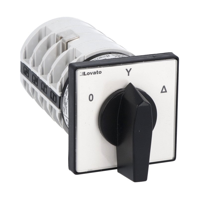 Avviatore stella-triangolo 63A montaggio frontale commutatore motori serie GN