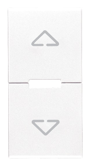 TASTO 1M SIMBOLO FRECCE BIANCO