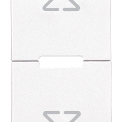 TASTO 1M SIMBOLO FRECCE BIANCO