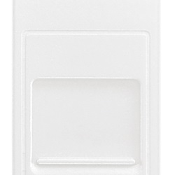 Presa RJ45 Cat6 UTP con portello bianco