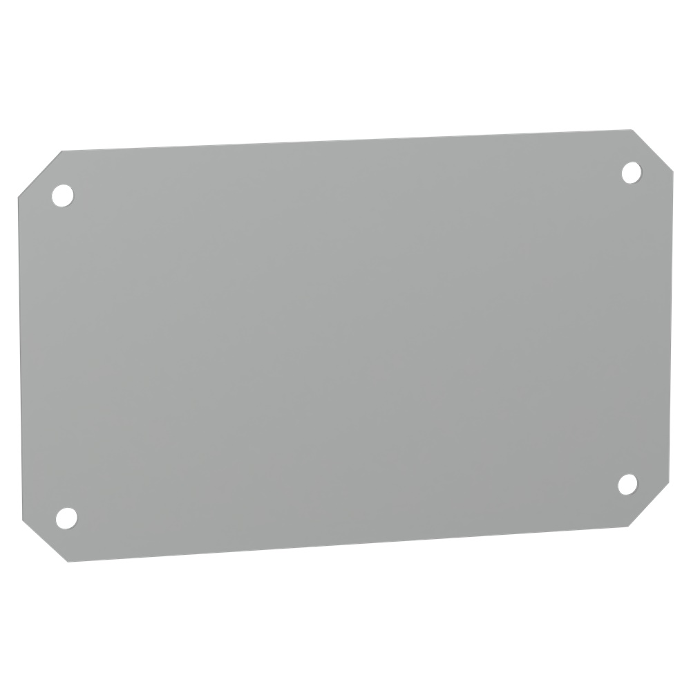 Piastra di montaggio in metallo per cassette PLS 18x27cm