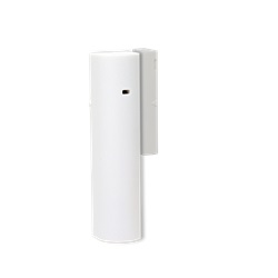Contatto magnetico wireless 868MHz bianco, 1 ingresso ausiliario, doppia ampolla reed