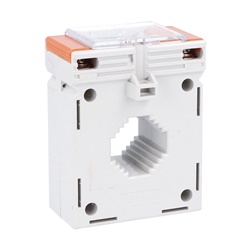 Trasformatore di corrente passante precisione 100/5A cavo Ø28mm per barre 30x10mm 25x15mm 20x20mm