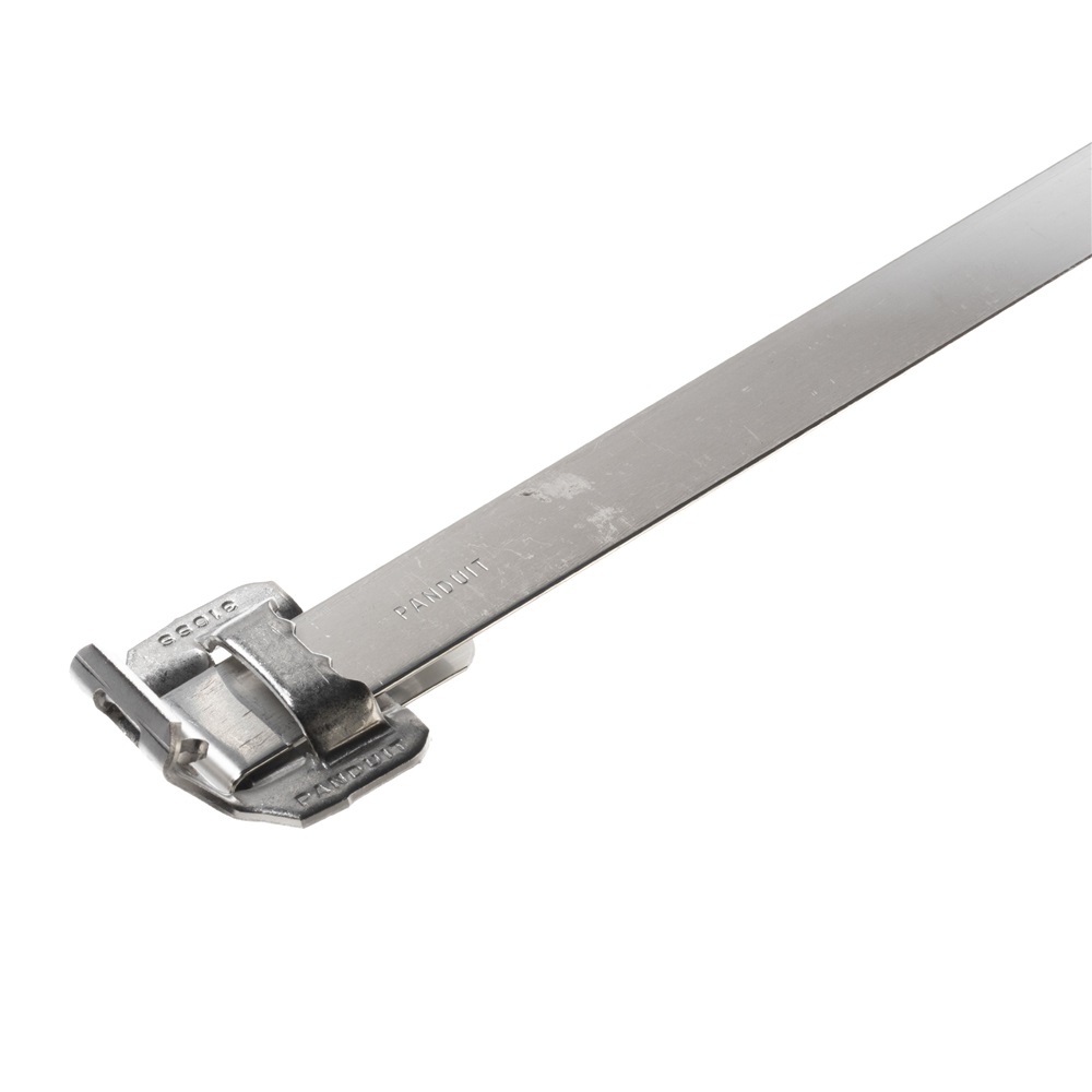 THE PANDUIT PAN-STEEL STRAP IS DESI