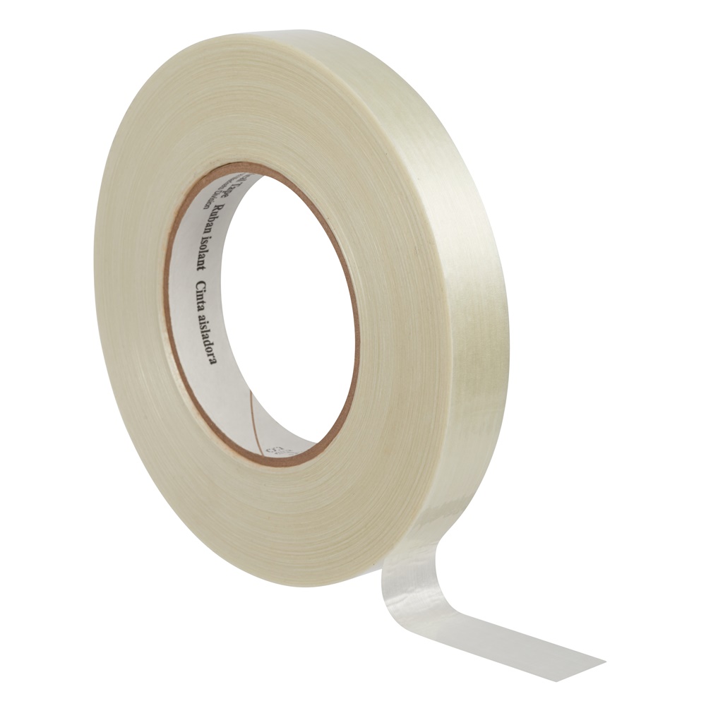 Nastro isolante rinforzato 3M 45 trasparente 19mm x 55m per applicazioni elettriche ad alta tensione