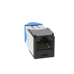 CAT 6A LEFT/RIGHT 45 DEGREE ANGLED