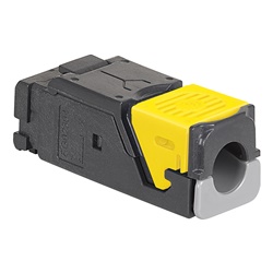 Connettori RJ45 Cat6A UTP 6 porte quick connect per pannelli permutazione rete ad alta velocità