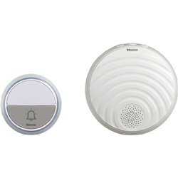 Kit campanello plug in bianco comfort per uso domestico