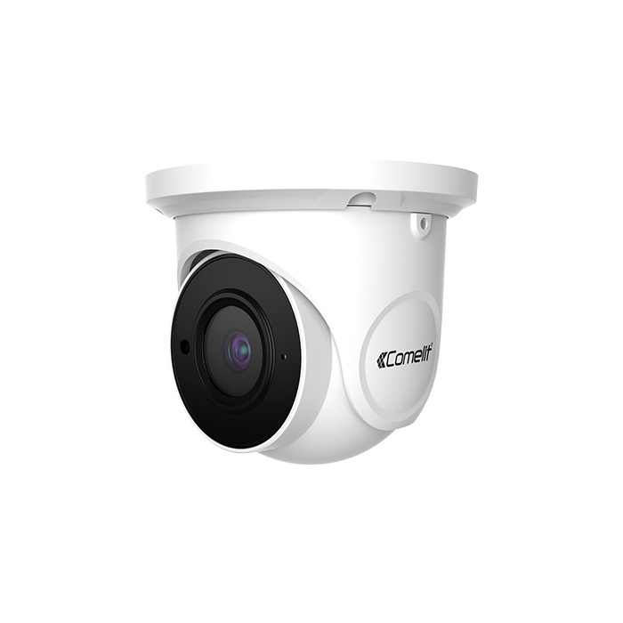 Serie Advance - Telecamera IP turret 8MP 20fps, varifocale 2.8-12mm autofocus, IR LED 50m, IP67, ONVIF