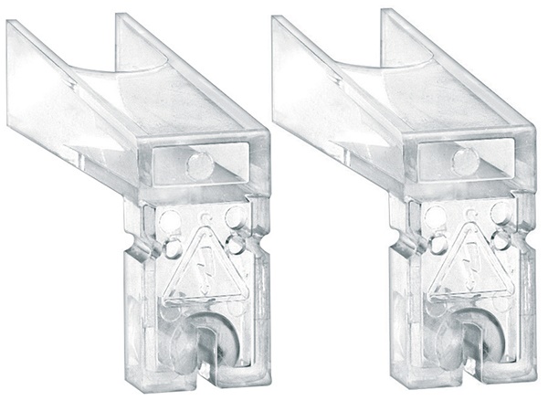 Copri attacchi unipolari 1P 16-40A per interruttori Rexel serie GAX41 GAX42 quarto polo