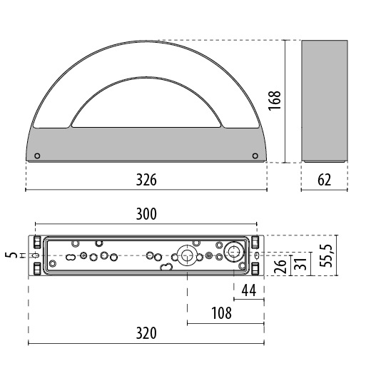 MASK+ B 21 S/EW 840 WH87