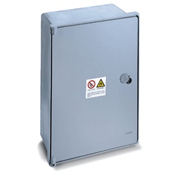 Cassetta contatori gas SMC resistente fuoco IP43 per installazione parete/incasso muretto