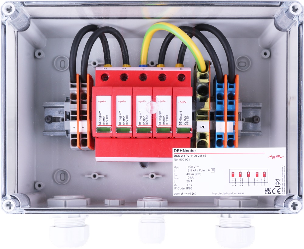 SPD T2 FV 1000V CUSTODIA IP65 2MPP