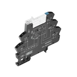 Relè elettromeccanico TRZ 5V DC 1 contatto normalmente aperto per impianti elettrici con indicatore LED e morsetti amovibili