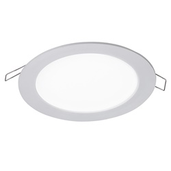 Downlight LED tondo bianco 12W 4000K angolo 120° incasso interno IP20 basso consumo