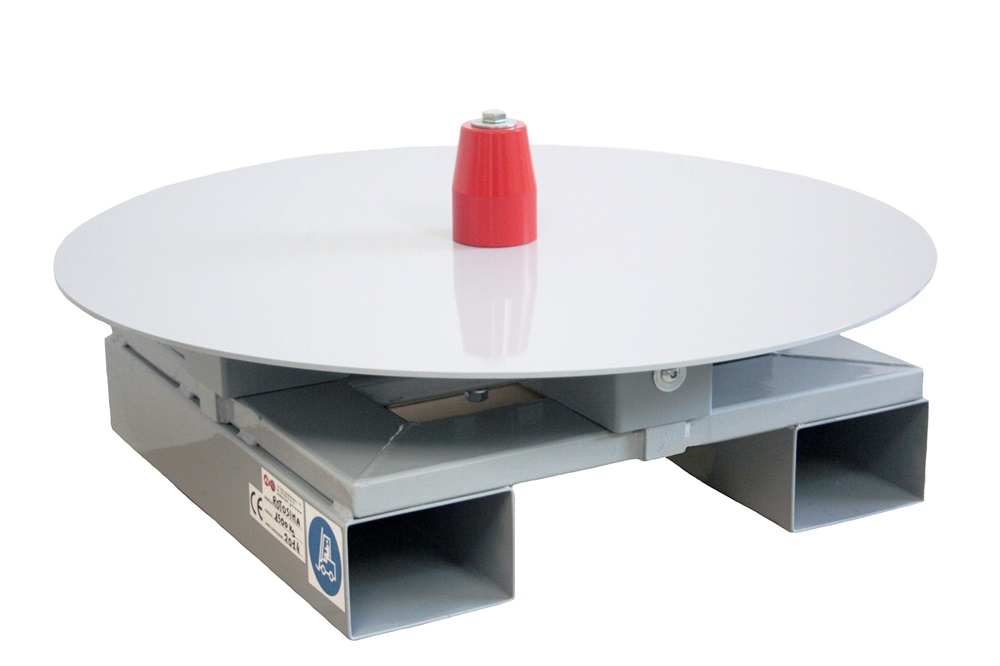 SVOLGITORE SU PIATTAFORMA ROTANTE