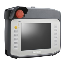 Handheld touch panel 5,7 VGA emergency stop