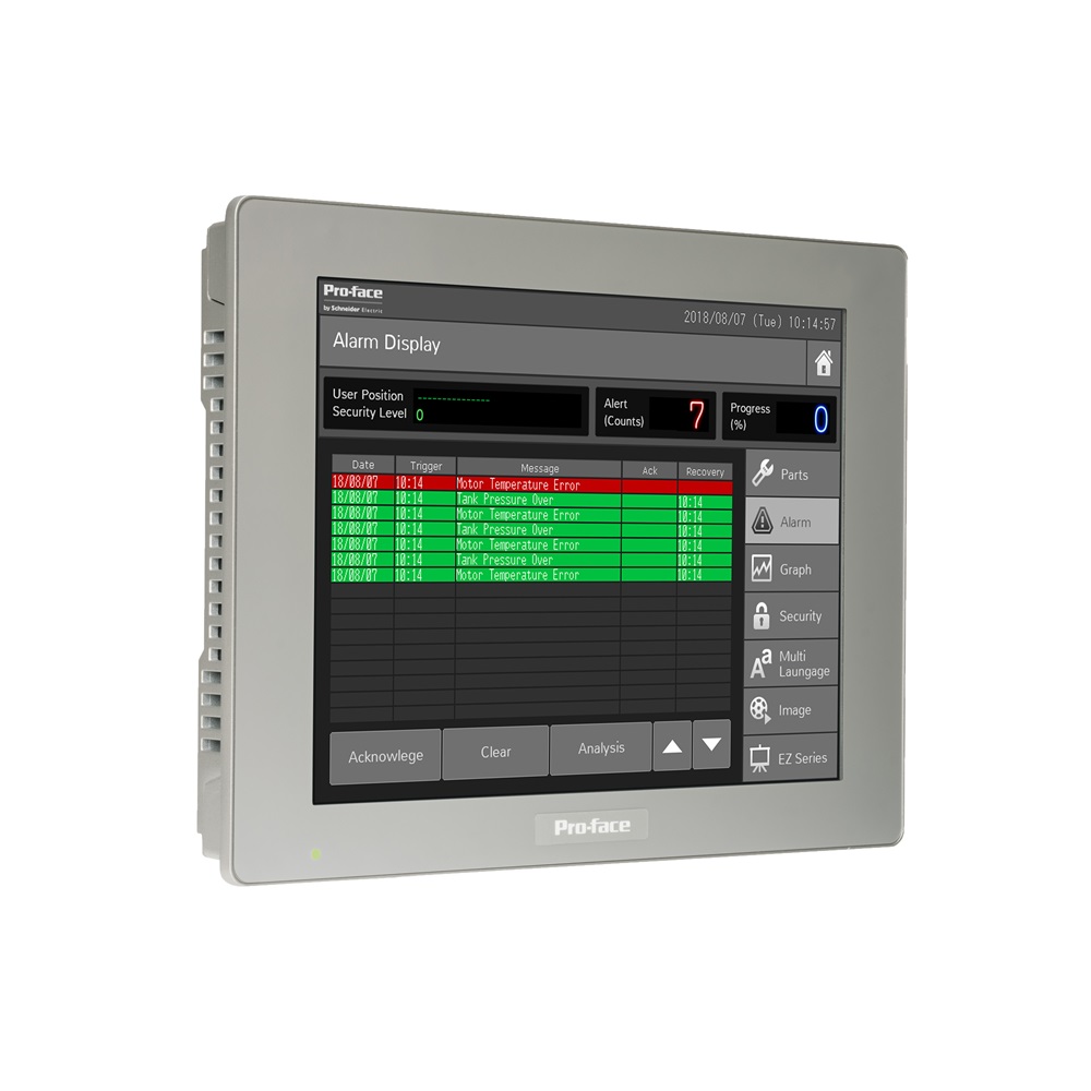 Touch panel 12 XGA analogico modular 24VDC