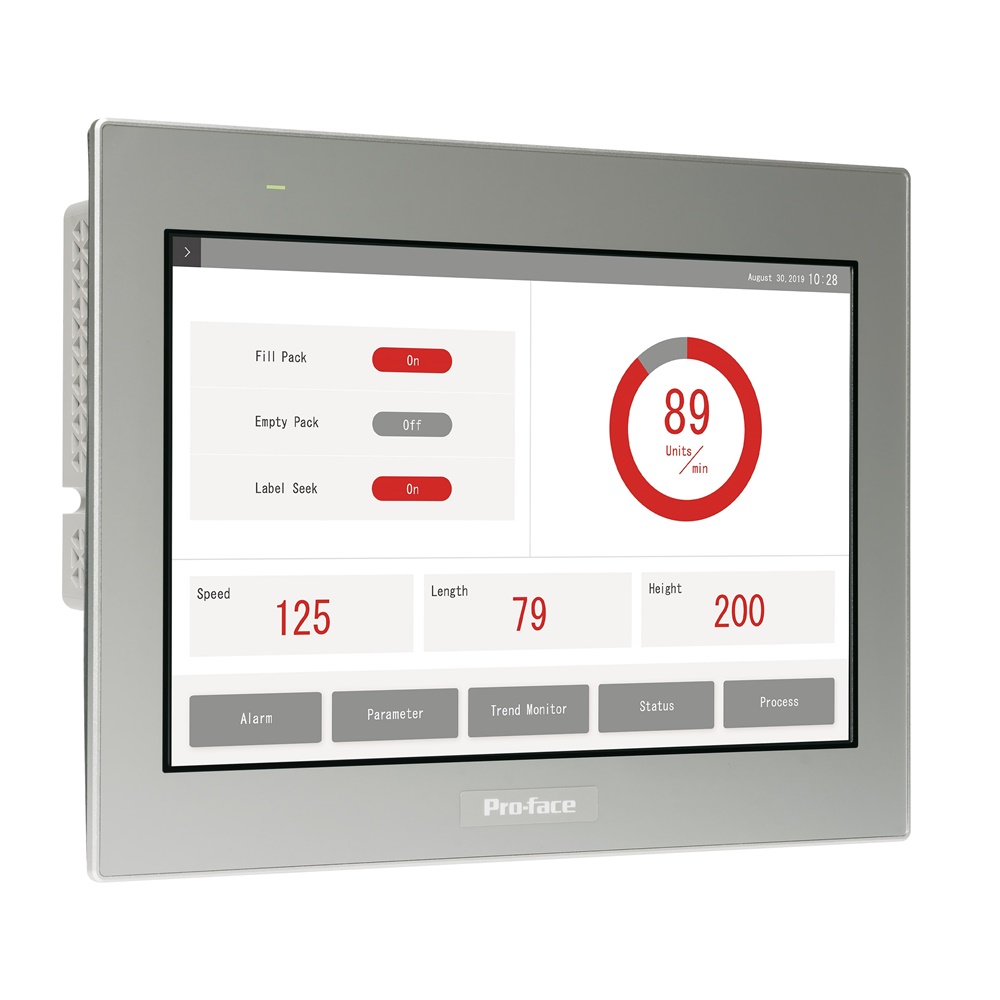 Touch panel 12 2Ethernet USB 24VDC