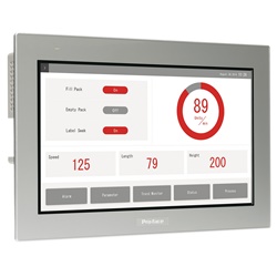 Touch panel 15 2Ethernet USB 24VDC