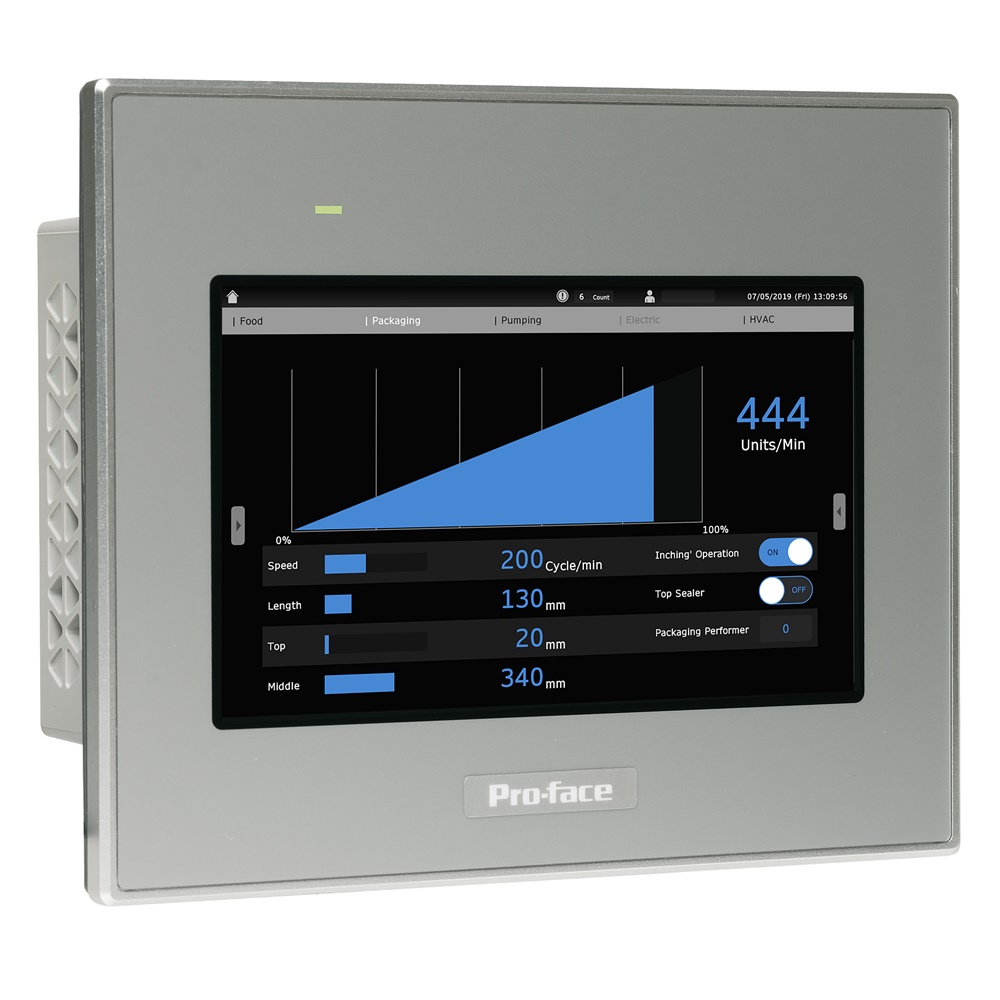 Touch panel 4 1COM 1Ethernet USB 24VDC