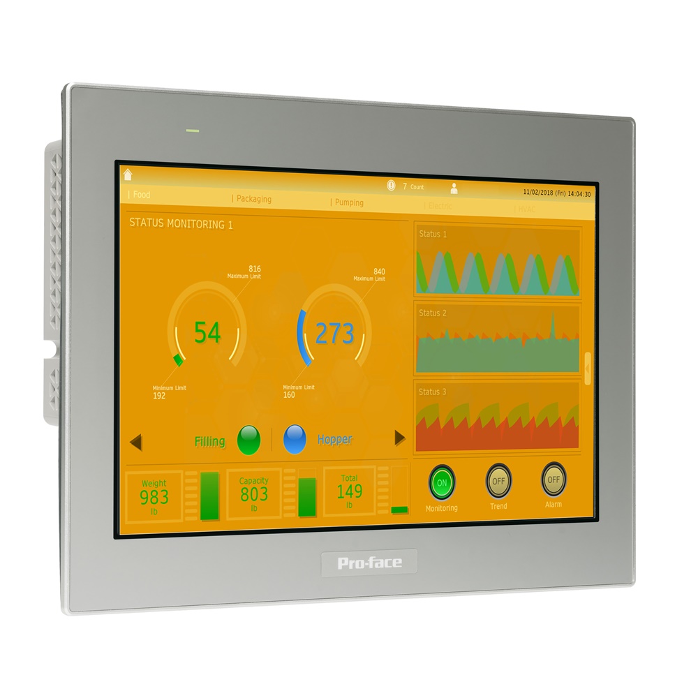 Touch panel 12 2COM 2Ethernet USB 24VDC