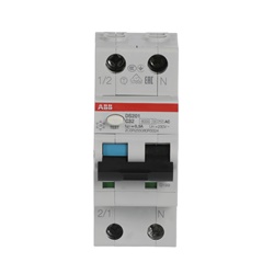 Interruttore differenziale magnetotermico DS201 32A 300mA 1P+N Tipo AC per protezione impianti residenziali e commerciali
