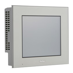 GP-4501TW, 10.4 TFT, 65K colori, VGA (640 x 480), touchscreen resistivo, Ethernet x1, Seriali x2, SD Card I/F, USB 2.0 (Type-A x1, Mini-B x1), DC24V