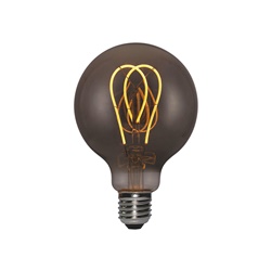 Lampadina LED fume dimmerabile E27 5W 2200K illuminazione calda ambienti interni