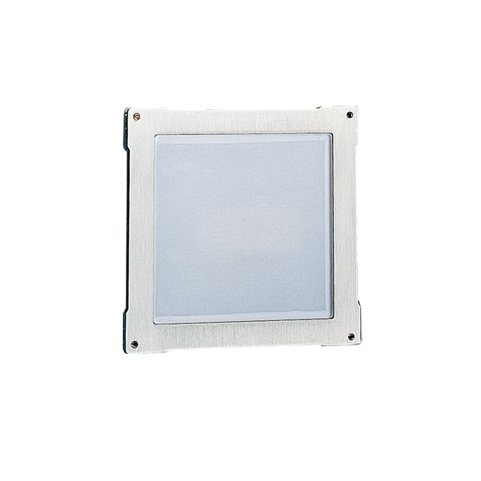 Serie Vandalcom - Modulo segnalazioni/portanomi, acciaio inox 316 2,5mm, cartoncino 12 nomi