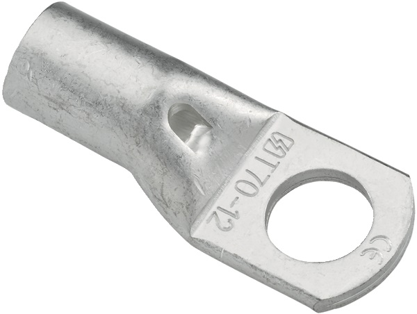 Capocorda potenza rame 4 mm² Ø 6 mm 100 pezzi connessioni elettriche affidabili