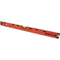 Livella professionale 70 cm bordi anti-scivolo inserti gomma anti-urto per elettricisti idraulici