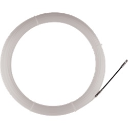 Sonda nylon 15 m Ø 4 mm flessibile tiraggio cavi elettrici guaine 16-25 mm spazi non congestionati